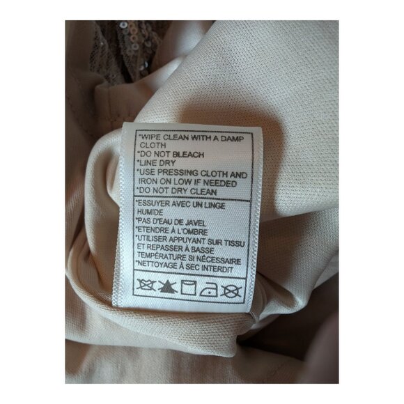 BB Dakota by Steve Madden | Silver Hit the Lights Sequin Shift Dress NWT | XL - Picture 9 of 14